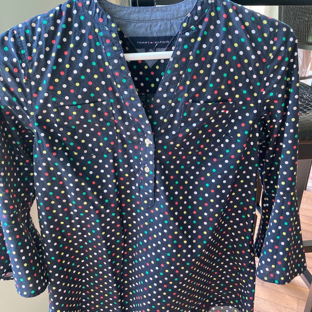 Tommy Hilfiger Polka dotted blouse